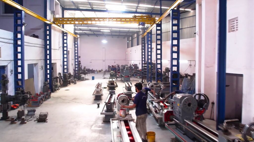 Lathe Machine Workshop Raj Laxmi Group